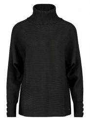 Eight2Nine Sweter w kolorze czarnym rozmiar: L. Czarne golfy Eight2Nine, l, bez wzorów, prążkowane, bez ramiączek. Za 92.21 zł.