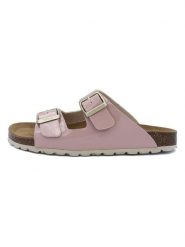 Billowy Klapki w kolorze jasnoróżowym rozmiar: 39. Różowe klapki Billowy, bez wzorów, z otwartym noskiem, bez obcasa. Za 91.56 zł.