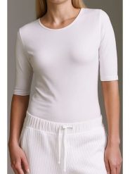 Cotton Candy Koszulka w kolorze białym rozmiar: M. Białe bluzki Cotton Candy, m, bez wzorów, bez kołnierzyka, bez ramiączek. Za 100.52 zł.