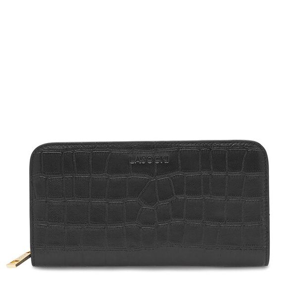 Portfel Lasocki. Czarne portfele Lasocki, bez wzorów. Za 159.99 zł.