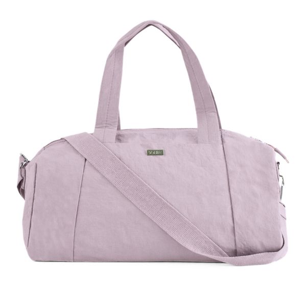 Materiałowa torba treningowa Solier SM05 Shala - róż. Czerwone torby na ramię bez wzorów, z materiału, na ramię, duże. Za 79.00 zł.