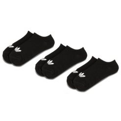 Skarpety krótkie adidas. Czarne skarpety Adidas, bez wzorów. Za 39.99 zł.