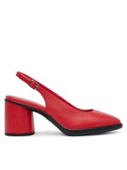 ECCO Sandały Sculpted Lx 55 22271301294 Czerwony. Czerwone sandały ecco, bez wzorów, ze skóry, bez obcasa, na słupku, bez zapięcia. Za 769.99 zł.