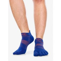 Skarpety biegowe Injinji Run Lightweight No-Show. Niebieskie skarpety Injinji, bez wzorów. Za 64.99 zł.