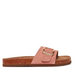 Klapki s.Oliver. Brązowe klapki S.Oliver, bez wzorów, bez obcasa. Za 159.99 zł.