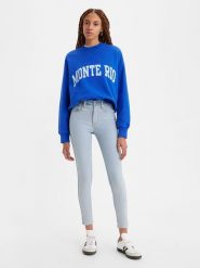 Levi´s Dżinsy "721" - Skinny fit - w kolorze błękitnym rozmiar: W30/L32. Niebieskie jeansy l, z aplikacjami, z podwyższonym stanem. Za 171.68 zł.