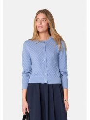 Rodier Kardigan w kolorze błękitnym rozmiar: S. Niebieskie kardigany Rodier, s, bez wzorów, z kaszmiru. Za 270.39 zł.