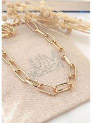 Atelier MIU Pozłacany naszyjnik - dł. 50 cm rozmiar: onesize. Żółte naszyjniki Atelier MIU, pozłacane. Za 39.99 zł.