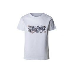 Koszulka damska Pepe Jeans Rosalind. Białe bluzki Pepe Jeans, bez wzorów, z jeansu, bez kołnierzyka, bez ramiączek. W wyprzedaży za 108.00 zł.