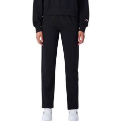 Spodnie damskie Champion Drawstring. Czarne spodnie sportowe Champion, m, bez wzorów, trekkingowe. Za 149.00 zł.