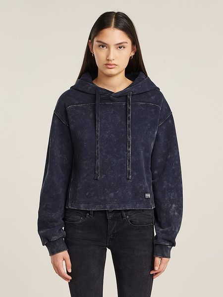 G-Star Bluza w kolorze granatowym rozmiar: M. Niebieskie bluzy G-Star, m, bez wzorów, z bawełny, z kapturem. Za 195.99 zł.