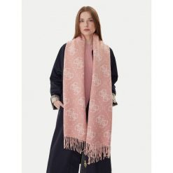 Szalik Guess. Czerwone szaliki Guess, z aplikacjami. Za 239.99 zł.