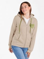 KEY LARGO Bluza "Sweet Apple" w kolorze beżowym rozmiar: XS. Brązowe bluzy KEY LARGO, xs, bez wzorów, bez kaptura. Za 78.28 zł.