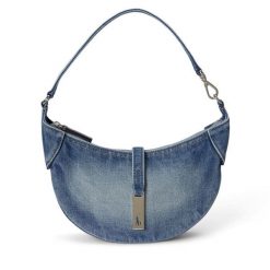 Torebka Polo Ralph Lauren. Niebieskie torebki klasyczne Polo Ralph Lauren, bez wzorów, bez dodatków. Za 1,999.00 zł.