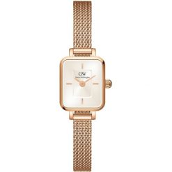 Daniel Wellington Kobietyzegarek Daniel Wellington Quadro Rose gold różowe złoto - stal nierdzewna Zegarki damskie 1 ct Damski. Czerwone zegarki Daniel Wellington, szklane. Za 610.99 zł.