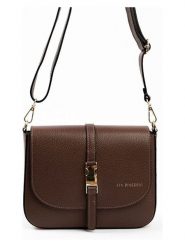 Lia Biassoni Skórzana torebka "Follone" w kolorze brązowym - 24 x 18 x 8 cm rozmiar: onesize. Brązowe torby na ramię Lia Biassoni, bez wzorów, z materiału, na ramię, bez dodatków. Za 260.99 zł.