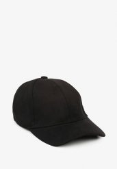 Czarna Klasyczna Czapka z Daszkiem Tusira. Czarne czapki Born2be, bez wzorów, z jeansu, klasyczne. Za 39.99 zł.