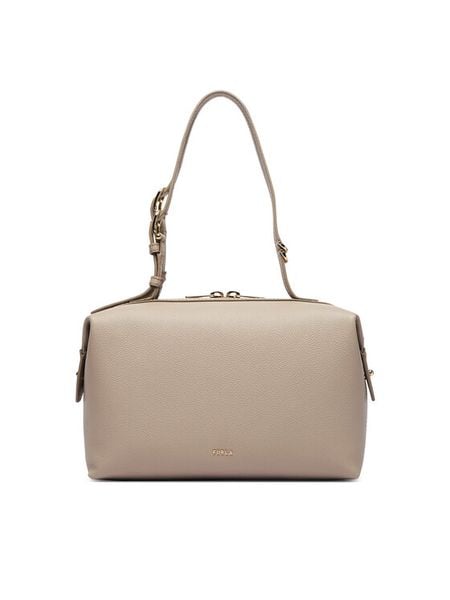 Furla Torebka Double M WB01905 BX3036 KH 4488S Beżowy. Brązowe torebki klasyczne Furla, bez wzorów, ze skóry, bez dodatków. Za 1,479.00 zł.