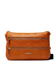 Nobo Torebka NBAG-M3510-CM17 Brązowy. Brązowe listonoszki Nobo, bez wzorów, ze skóry, bez dodatków. Za 139.99 zł.