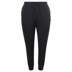 Spodnie sportowe damskie Reebok H52251 dresowe. Czarne spodnie dresowe Reebok, bez wzorów, z dresówki. Za 109.00 zł.