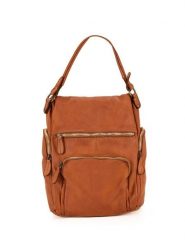 Melina C Skórzana torebka "Alberobello" w kolorze karmelowym - 26 x 32 x 11 cm rozmiar: onesize. Brązowe torby na ramię Melina C, bez wzorów, z materiału, na ramię, bez dodatków. Za 491.99 zł.