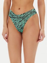Chantelle Stringi Pulpies C22HG9 Zielony. Zielone stringi Chantelle, bez wzorów, z syntetyku. Za 39.99 zł.