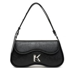 Torebka KARL LAGERFELD. Czarne torebki klasyczne KARL LAGERFELD, bez wzorów, bez dodatków. Za 779.99 zł.
