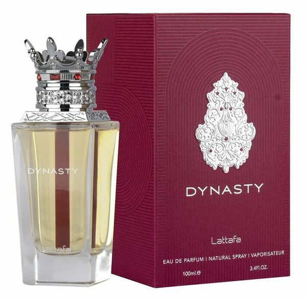 Dynasty EDP 100ML woda perfumowana unisex. Perfumy damskie Lattafa. Za 147.60 zł.