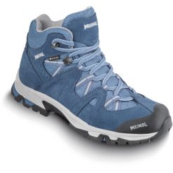 Buty trekkingowe damskie MEINDL Cornwall Lady Mid GTX. Niebieskie trekkingi Meindl, trekkingowe. Za 999.00 zł.