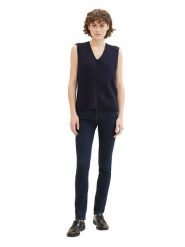 Tom Tailor Dżinsy - Skinny fit - w kolorze granatowym rozmiar: W30/L32. Niebieskie jeansy Tom Tailor, l, bez wzorów. Za 84.21 zł.
