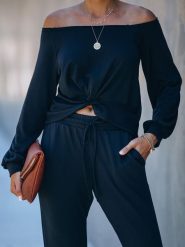 LA Angels 2-częściowy zestaw w kolorze czarnym rozmiar: L. Czarne spodnie materiałowe LA Angels, na co dzień, l, bez wzorów, z materiału. Za 130.99 zł.