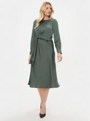 Marella Sukienka koktajlowa Sion 2332260836200 Szary Regular Fit. Szare sukienki Marella, bez wzorów, z syntetyku, wizytowe, bez kołnierzyka, bez ramiączek. Za 629.99 zł.