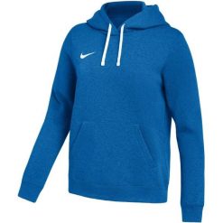Bluza damska Nike Park 26 Fleece Hoodie. Niebieskie bluzy Nike, bez wzorów, z bawełny, bez kaptura. Za 186.99 zł.
