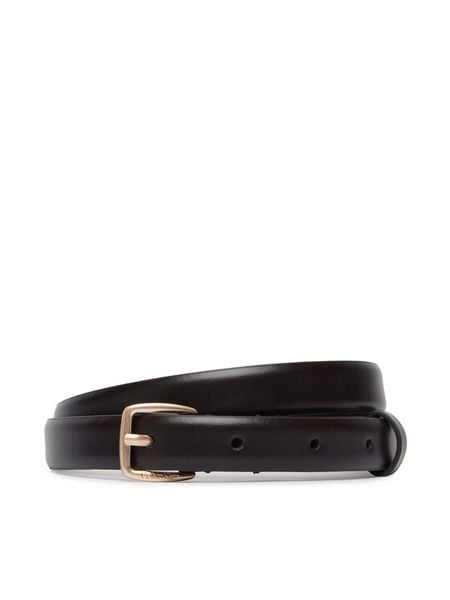 Calvin Klein Pasek Essential Buckle 20Mm LV04F7111G Brązowy ciemny. Brązowe paski Calvin Klein, bez wzorów, ze skóry. Za 169.99 zł.