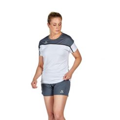 Damski jersey Erima Change. Białe koszulki sportowe Erima, bez wzorów, z jersey, bez ramiączek, do piłki nożnej. Za 187.35 zł.