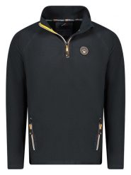Geographical Norway Bluza polarowa w kolorze czarnym rozmiar: L. Czarne bluzy Geographical Norway, l, bez wzorów, z polaru, bez kaptura. Za 83.42 zł.