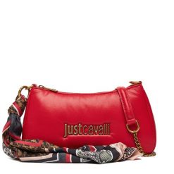 Torebka Just Cavalli. Czerwone torebki klasyczne Just Cavalli, bez wzorów, bez dodatków. Za 729.99 zł.