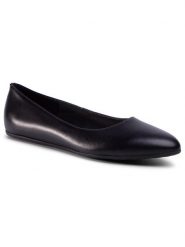 Baleriny Gino Rossi. Czarne baleriny Gino Rossi, bez wzorów, bez obcasa. Za 299.99 zł.