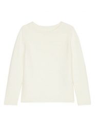 Marc O´Polo Sweter w kolorze kremowym rozmiar: M. Brązowe swetry m, bez wzorów, z bawełny, bez ramiączek. Za 233.33 zł.
