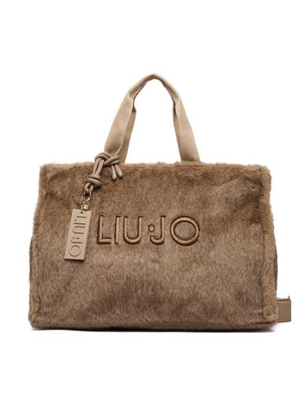 Liu Jo Torebka TF6212 E1135 Brązowy. Brązowe torebki klasyczne Liu Jo, bez wzorów, z materiału, bez dodatków. Za 499.99 zł.