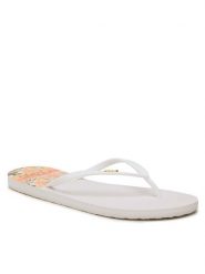 Roxy Japonki ARJL100950 Biały. Białe klapki Roxy, bez wzorów, z tworzywa sztucznego, bez obcasa. Za 89.99 zł.