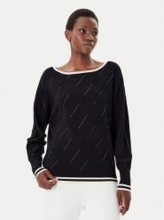 Liu Jo Sport Sweter TF5206 MS63L Czarny Regular Fit. Czarne swetry Liu Jo Sport, l, bez wzorów, z syntetyku, bez ramiączek. Za 719.99 zł.