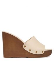 Aldo Klapki Grounded 14298908 Écru. Klapki Aldo, bez wzorów, ze skóry, bez obcasa. Za 339.99 zł.