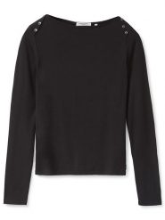 Scotch & Soda Koszulka w kolorze czarnym rozmiar: XL. Czarne bluzki Scotch & Soda, xl, bez wzorów, bez kołnierzyka, bez ramiączek. Za 88.43 zł.
