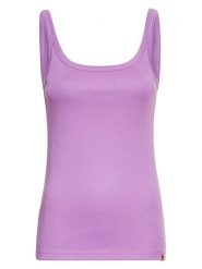 Camel Active Top w kolorze fioletowym rozmiar: XL. Różowe topy Camel Active, xl, bez wzorów, z bawełny, bez kołnierzyka, bez ramiączek. Za 60.99 zł.