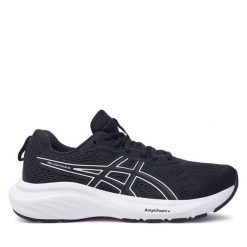 Buty do biegania Asics. Czarne obuwie sportowe Asics, bez zapięcia, do biegania. Za 319.99 zł.