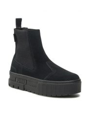 Puma Sztyblety Mayze Chelsea Suede Wn's 382829 01 Czarny. Czarne botki Puma, bez wzorów, ze skóry, bez obcasa, na płaskiej podeszwie, bez zapięcia. Za 599.99 zł.