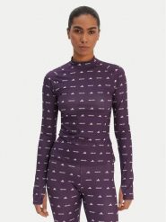 Adidas Bluzka Moon Boot JM1104 Fioletowy Slim Fit. Fioletowe bluzki Adidas, xs, bez wzorów, z syntetyku, bez kołnierzyka, bez ramiączek. Za 199.99 zł.