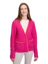 CARTOON Kardigan w kolorze różowym rozmiar: 40. Różowe kardigany Cartoon, bez wzorów. Za 130.99 zł.