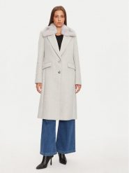 Guess Płaszcz zimowy Nancy W4BL32 WGJG2 Szary Regular Fit. Szare płaszcze Guess, na zimę, s, z aplikacjami, z syntetyku, bez kaptura. Za 999.99 zł.